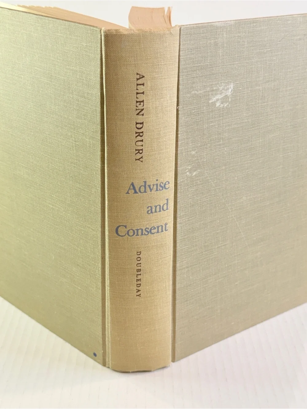 1959 Allen Drury Advise and Consent Hardcover Doubleday Political Classic Novel
